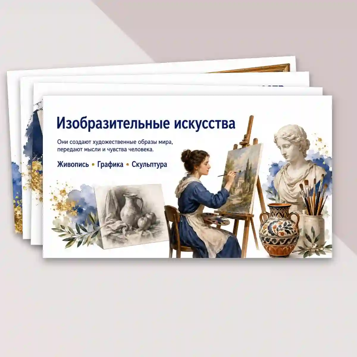 Презентация "Изобразительные конструктивные и декоративные виды пространственных искусств и их значение в жизни людей" — изображение 13