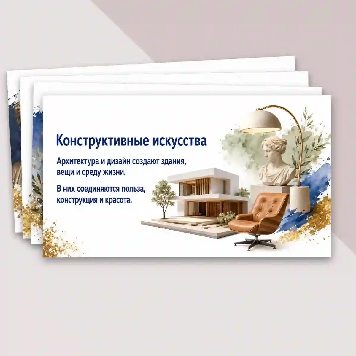Презентация "Изобразительные конструктивные и декоративные виды пространственных искусств и их значение в жизни людей" — изображение 9