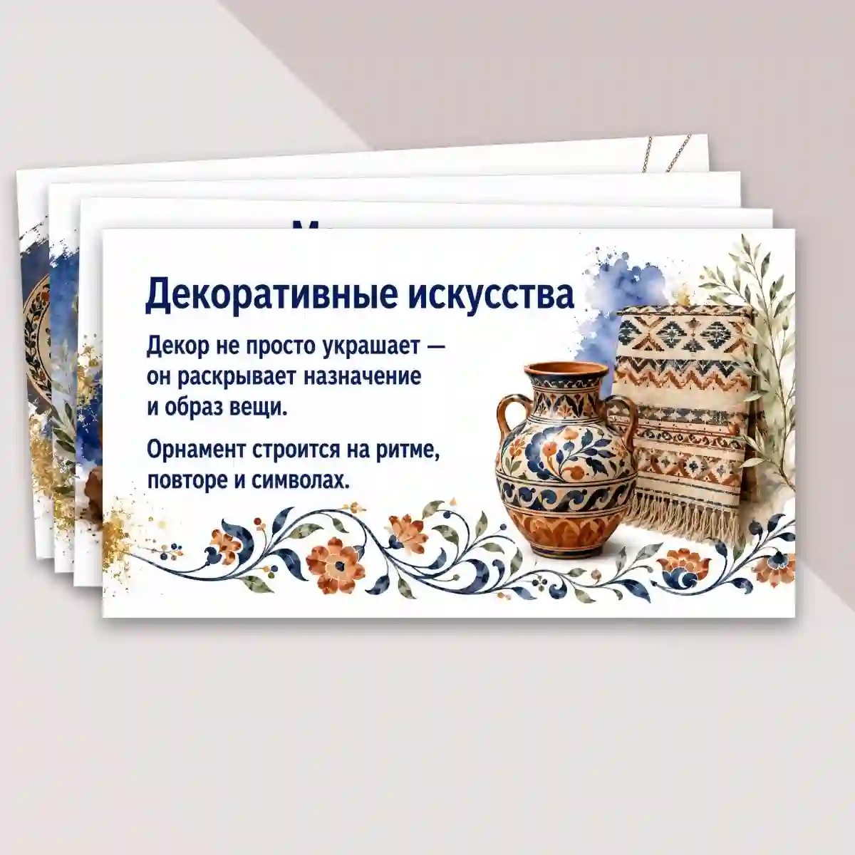 Презентация "Изобразительные конструктивные и декоративные виды пространственных искусств и их значение в жизни людей" — изображение 6