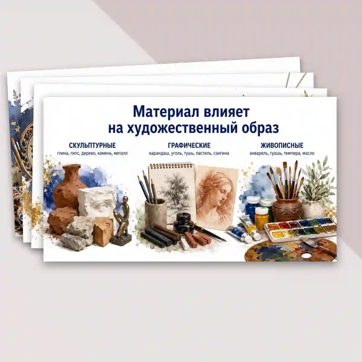 Презентация "Изобразительные конструктивные и декоративные виды пространственных искусств и их значение в жизни людей" — изображение 5