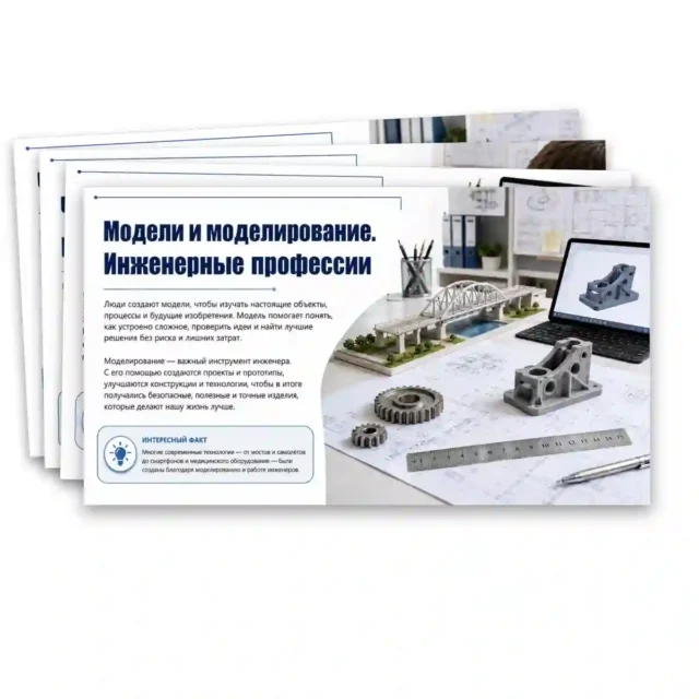Презентация "Модели и моделирование. Инженерные профессии."