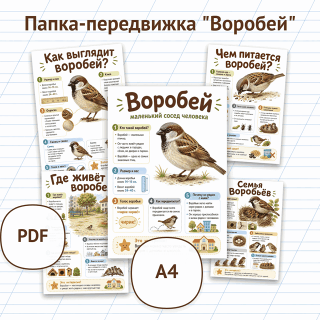 Передвижка Воробей