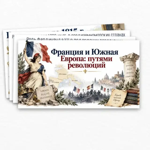 Франция и Южная Европа: путями революций