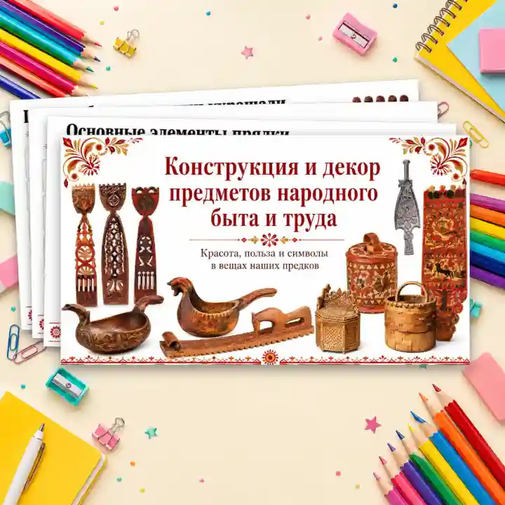 Конструкция и декор предметов народного быта и труда