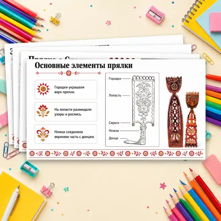 Презентация "Конструкция и декор предметов народного быта и труда", 5 класс, ИЗО — изображение 5