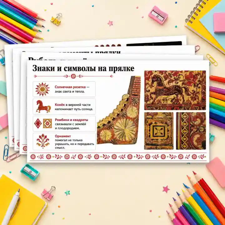 Презентация "Конструкция и декор предметов народного быта и труда", 5 класс, ИЗО — изображение 6