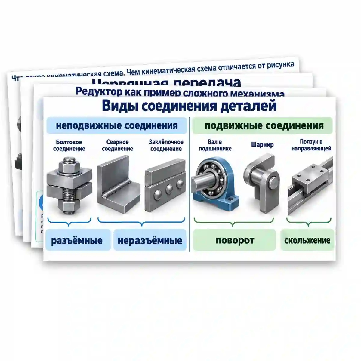 Презентация "Машины и механизмы. Кинематические схемы." — изображение 6
