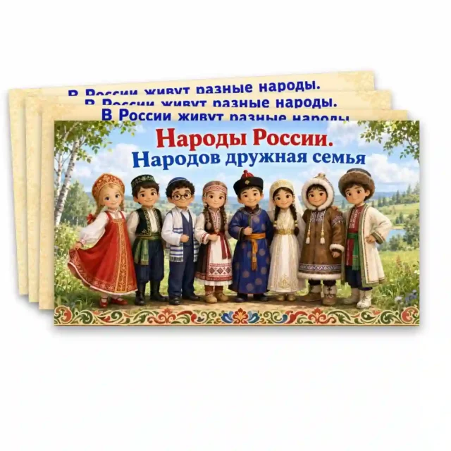 Презентация "Народы России. Народов дружная семья."