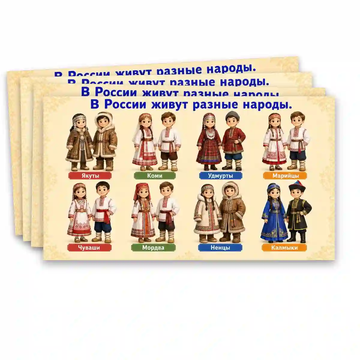 Презентация "Народы России. Народов дружная семья." — изображение 4