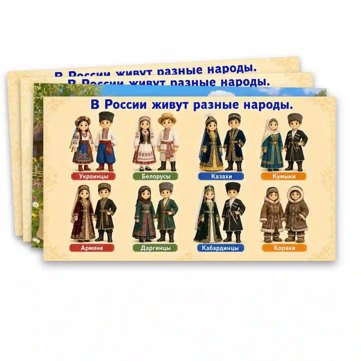 Презентация "Народы России. Народов дружная семья." — изображение 3