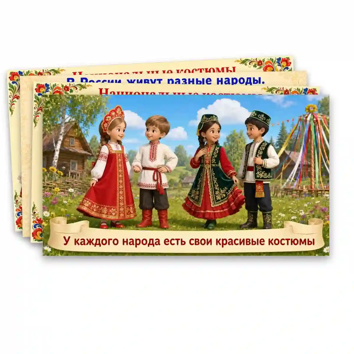 Презентация "Народы России. Народов дружная семья." — изображение 11