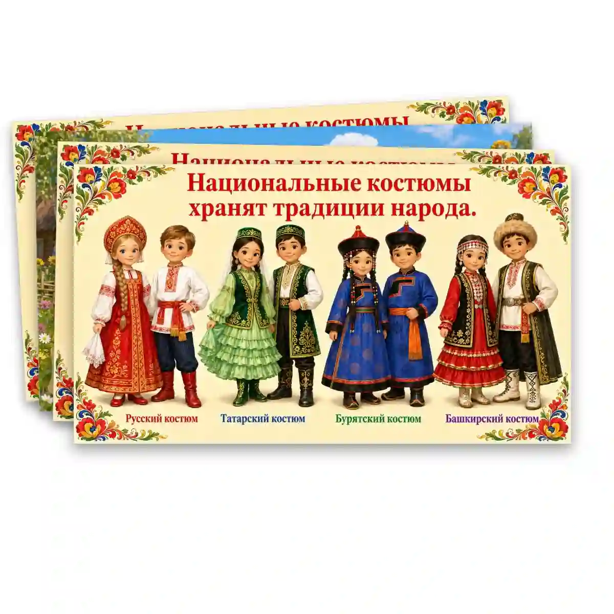 Презентация "Народы России. Народов дружная семья." — изображение 10