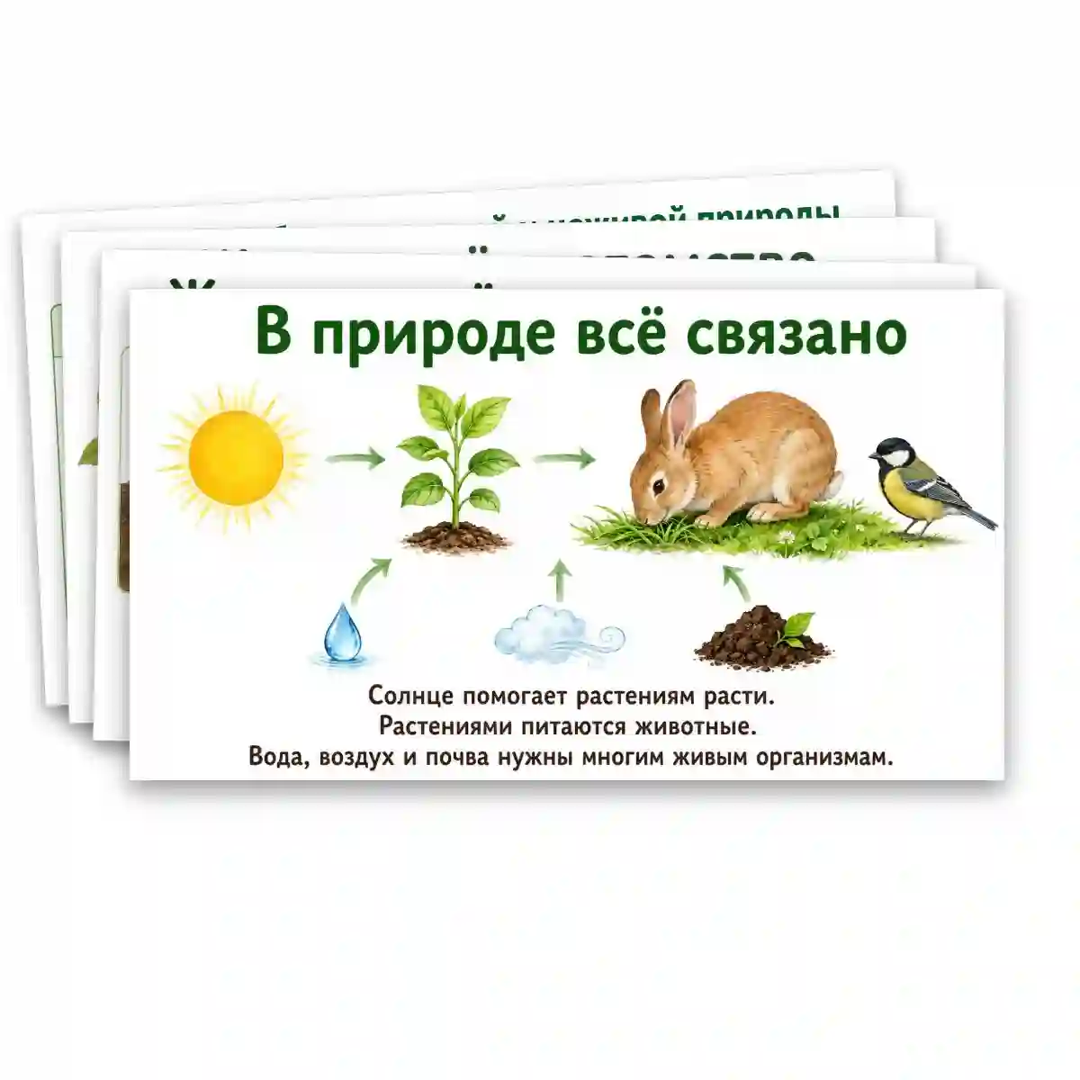 Презентация "Объекты живой природы. Сравнение объектов неживой и живой природы: выделение различий." — изображение 13