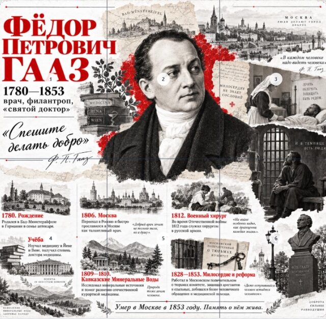 Плакат Фёдор Петрович Гааз