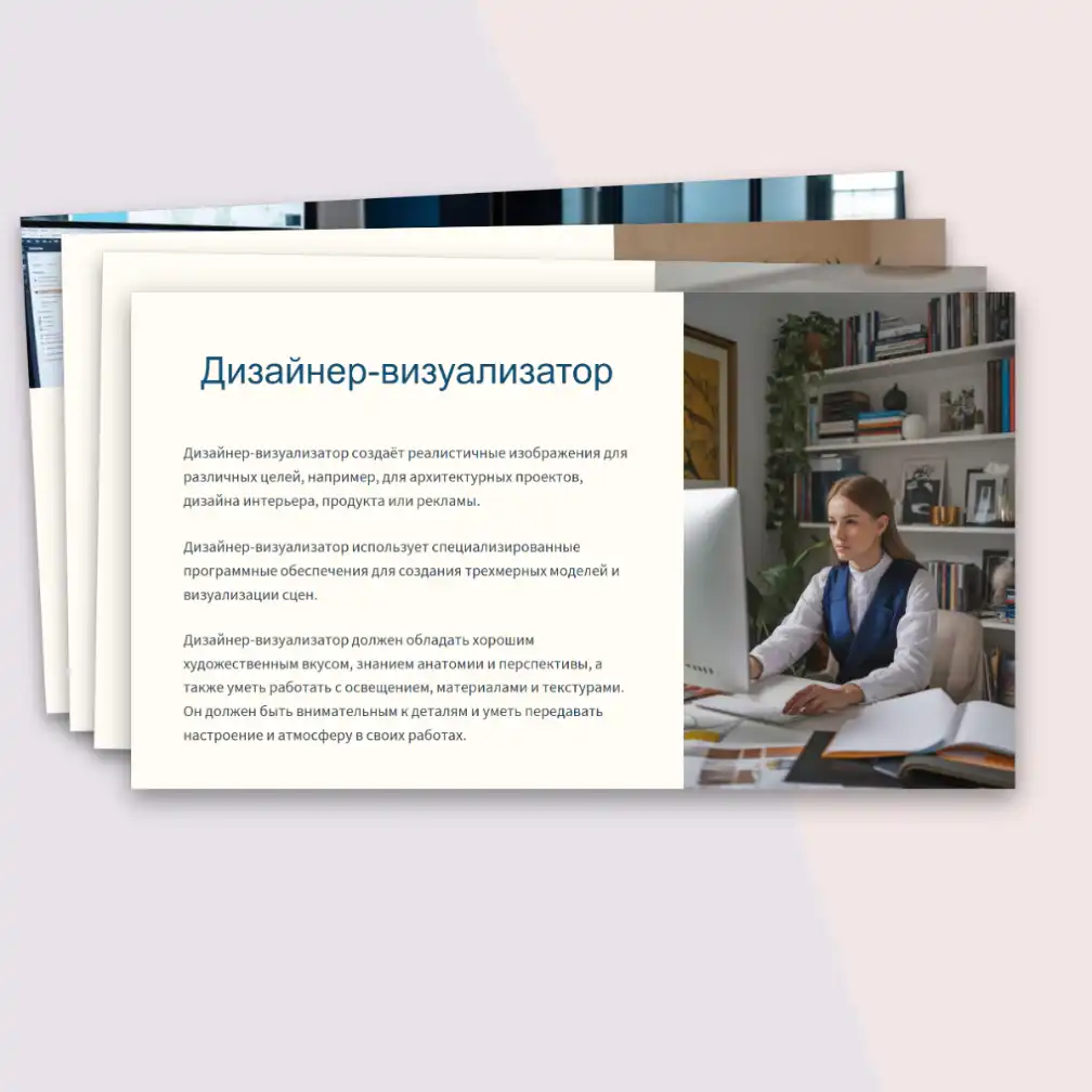 Презентация "Профессии, связанные с черчением, их востребованность на рынке труда: дизайнер шрифта, дизайнер-визуализатор, промышленный дизайнер и другие" — изображение 4