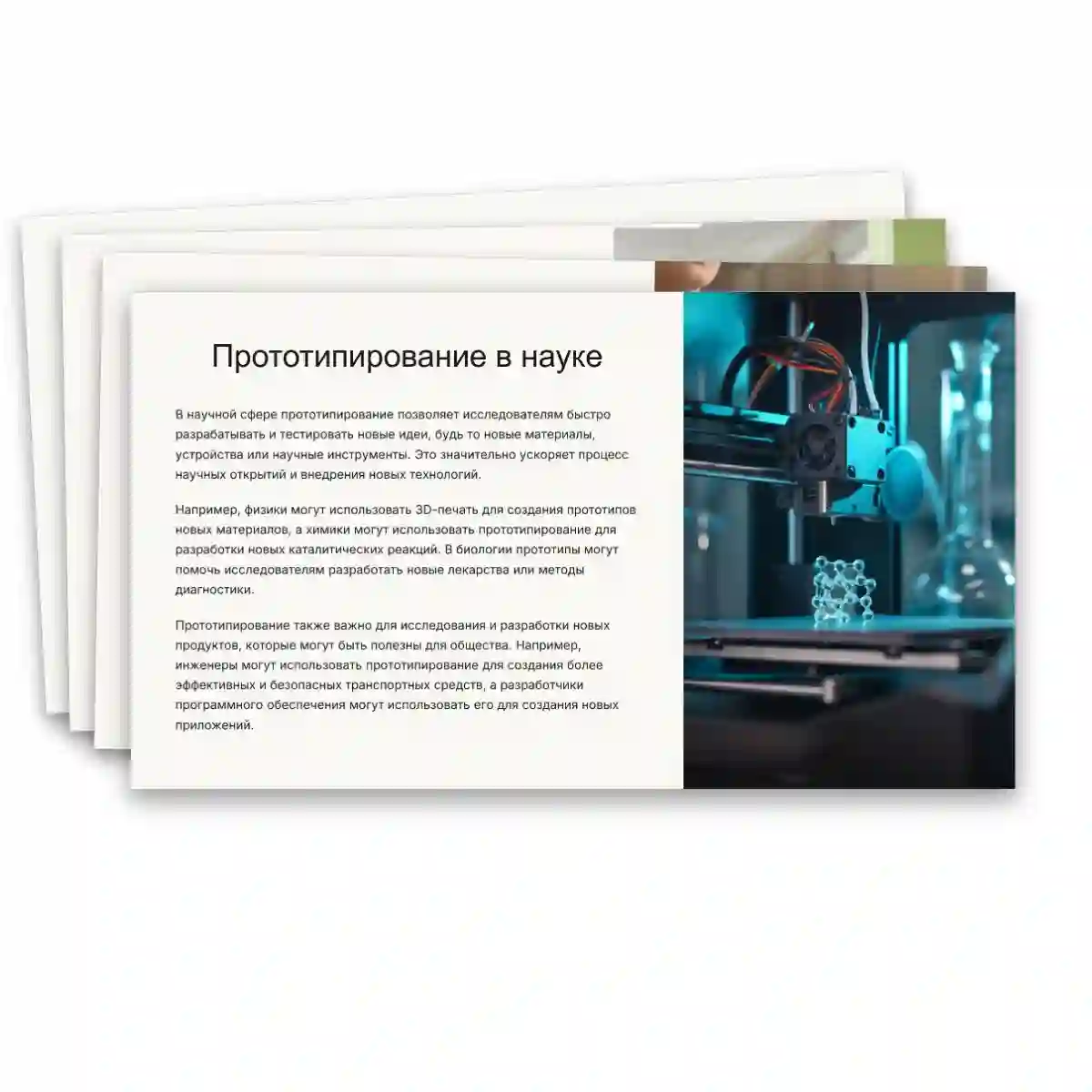 Презентация "Прототипирование. Сферы применения." — изображение 8