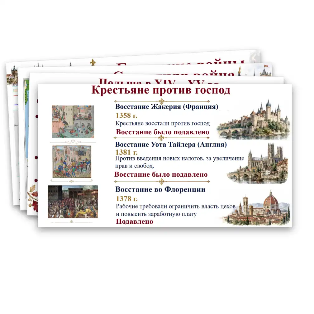 Европа в XIV – первой половине XV века