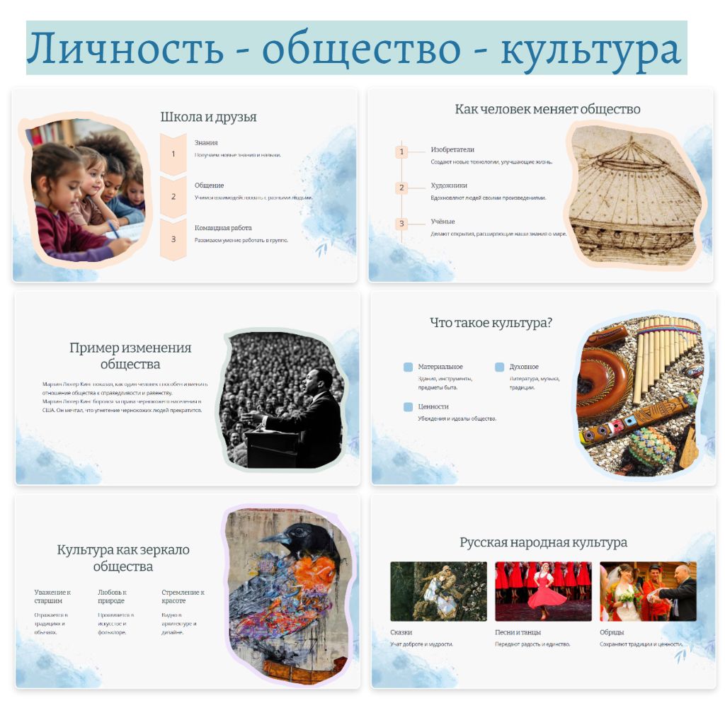 Презентация "Личность - общество - культура" — изображение 3