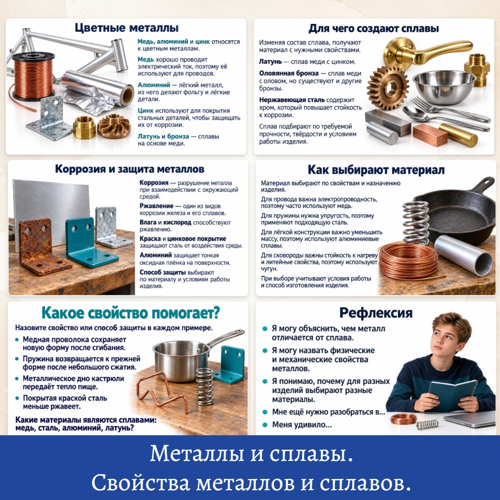 Презентация "Металлы и сплавы. Свойства металлов и сплавов." — изображение 3