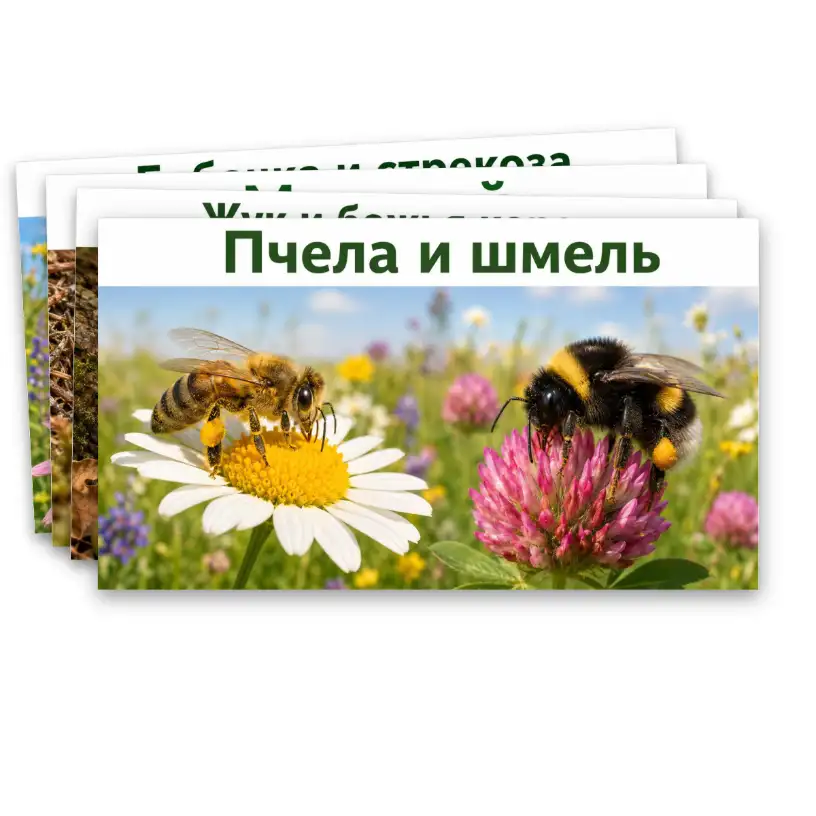 Презентация "Мир животных: насекомые (узнавание, называние). Главная особенность этой группы животных." — изображение 6