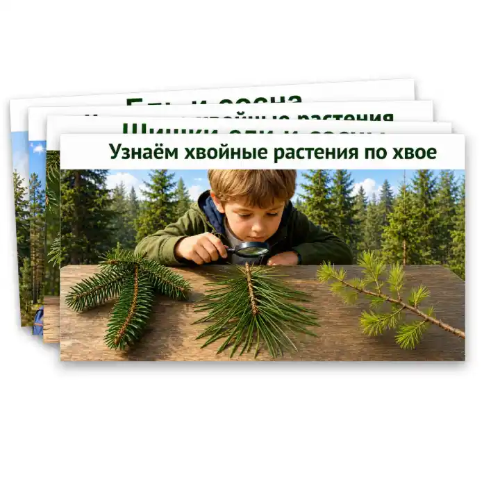 Презентация "Особенности хвойных растений: узнавание, краткое описание. Хвойные растения нашего края." — изображение 4