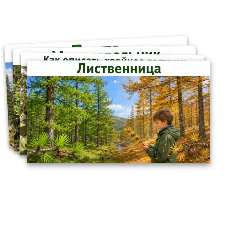 Презентация "Особенности хвойных растений: узнавание, краткое описание. Хвойные растения нашего края." — изображение 8