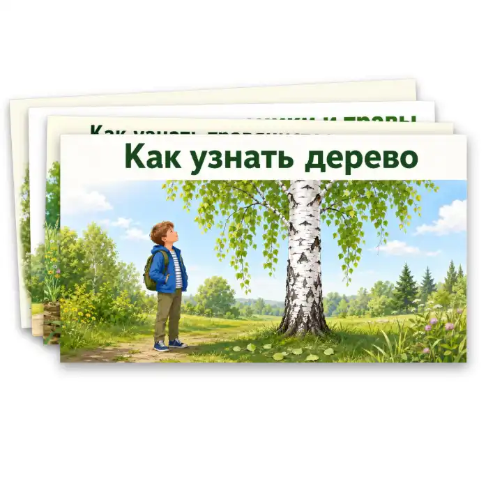 Презентация "Разнообразие растений: узнавание, называние, краткое описание" — изображение 5