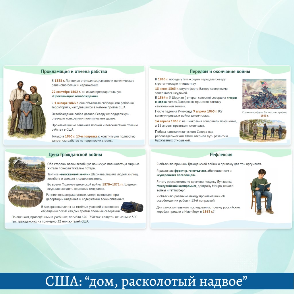 Презентация "США: дом, расколотый надвое" — изображение 4